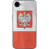 Poland Flag Distressed iPhone 16e Skin